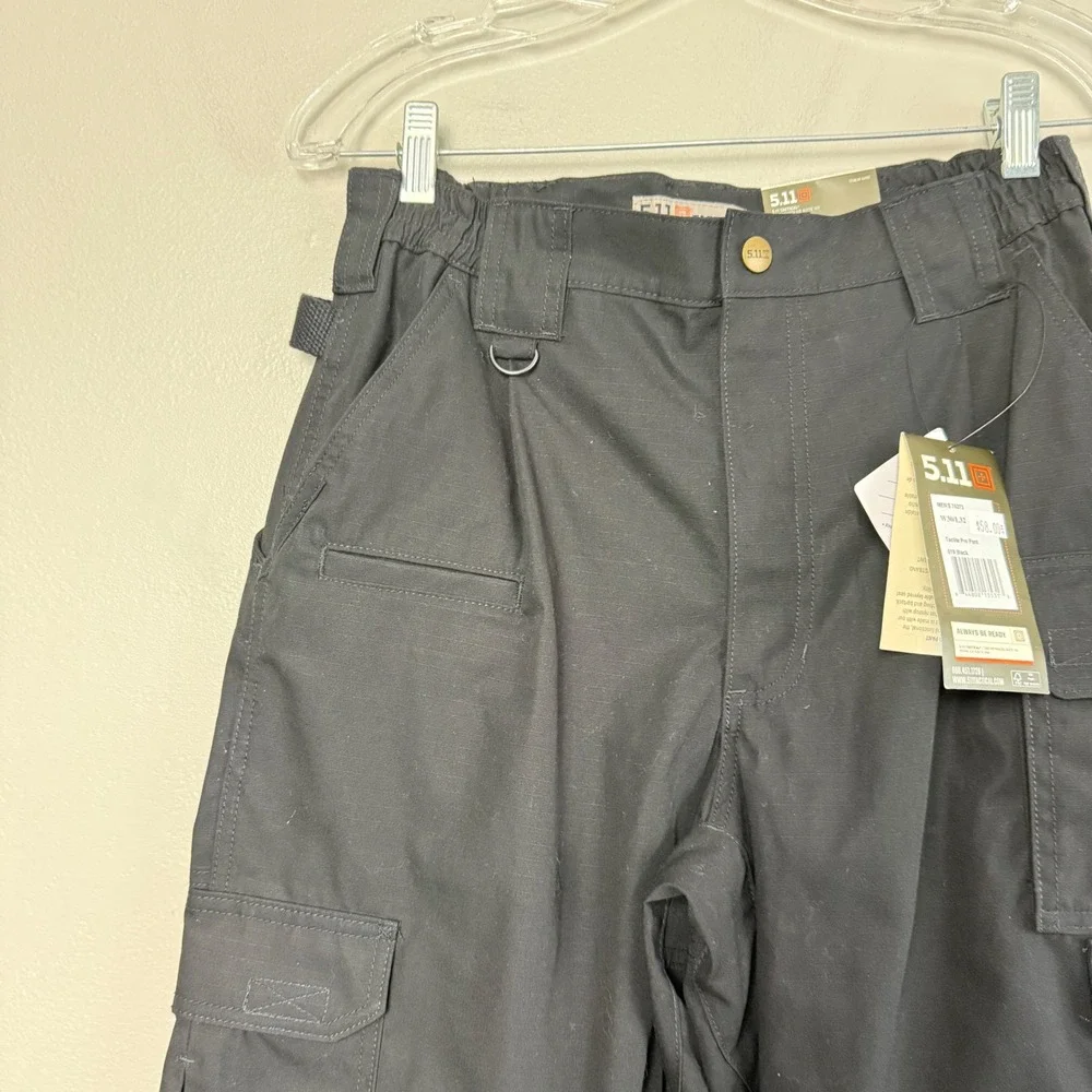 NWT 5.11 Tactical Men's Taclite‎ Pro Lightweight Cargo Pants Black Size W30x 31